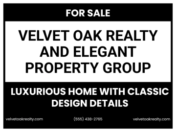 Free Minimalist Outdoor Yard Sign Template to Edit Online