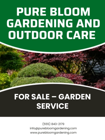 Free Clean Garden Yard Sign Template to Edit Online