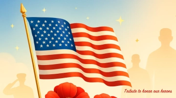 Free Veterans' Day Background Vector Template to Edit Online