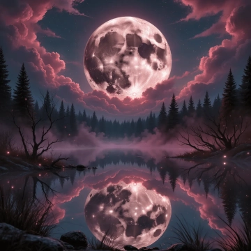 Free Glowing Moon to Edit Online