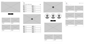 Free Low fidelity Wireframes to Edit Online