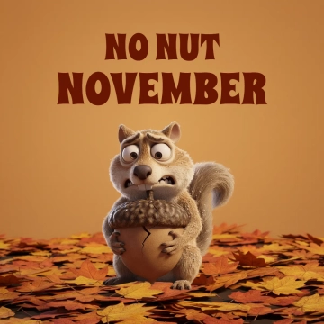 Free Funny November Meme Template to Edit Online