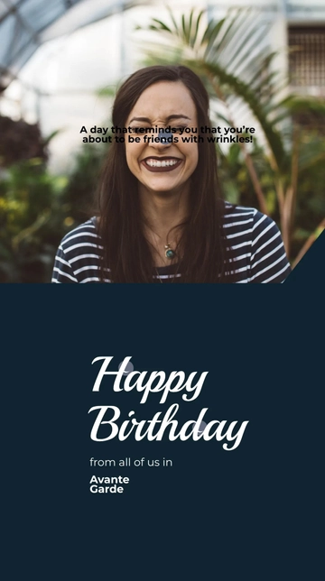 Free Funny Birthday Snapchat Geofilter Template to Edit Online