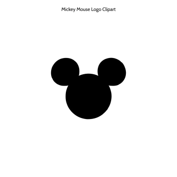 Free Mickey Mouse Logo Symbol Vector Clipart (PNG, SVG) to Edit Online