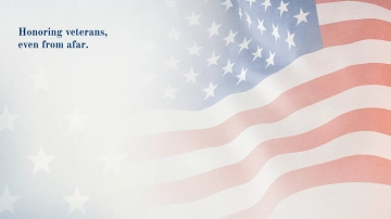 Free Veterans' Day Zoom Background Template to Edit Online