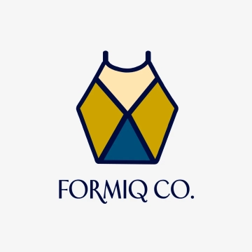 Free Geometric Fashion Logo to Edit Online