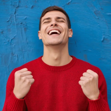 Free Joyful Man to Edit Online