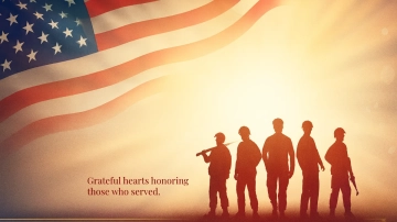 Free Veterans' Appreciation Day Background Template to Edit Online