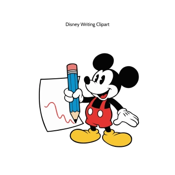 Free Disney Writing Vector Clipart (PNG, SVG) to Edit Online