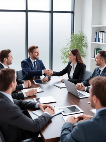 Free Business Meeting Photo to Edit Online
