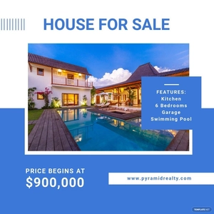 Free Real Estate Instagram Banner Template to Edit Online