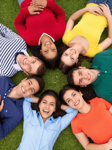 Free Joyful Friends Photo to Edit Online