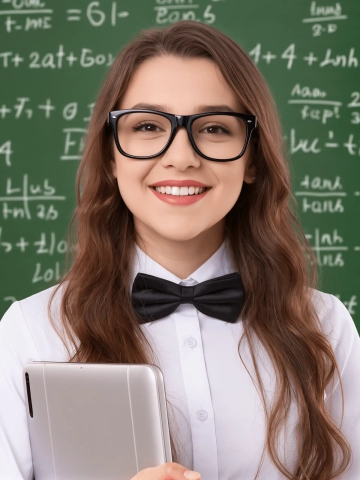 Free Happy Female Teacher Photo to Edit Online