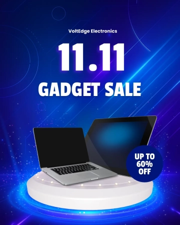 Free 11.11 Gadget Sale Template to Edit Online