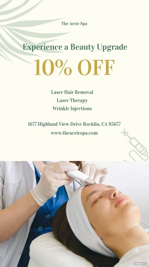 Med Spa Whatsapp Post Template