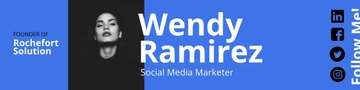 Free Digital Marketing Linkedin Background Image Template to Edit Online