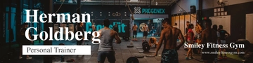 Free Trainer Linkedin Background Image Template to Edit Online