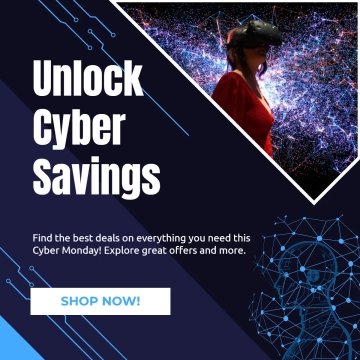 Free Cyber Monday Marketing Template to Edit Online