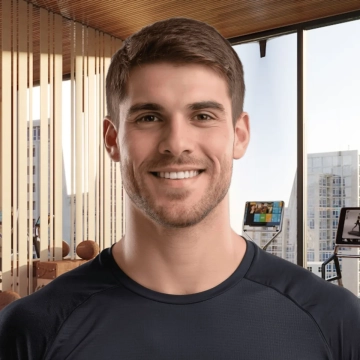 Free Fitness Profile Picture Template to Edit Online