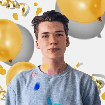 Free Party Profile Picture Template to Edit Online