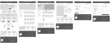 Free E-Commerce Wireframe Template to Edit Online