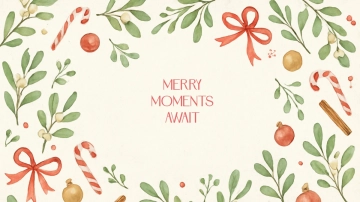 Free December Watercolor Background Template to Edit Online