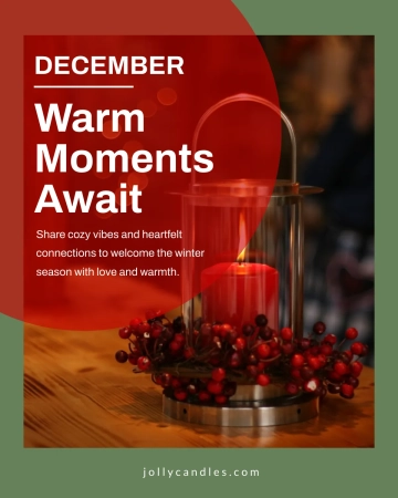 Free Hello December Instagram Post Template to Edit Online