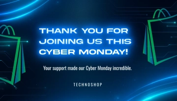 Free Cyber Monday Thank You Card Template to Edit Online