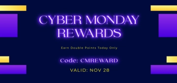 Free Cyber Monday Rewards Card Template to Edit Online