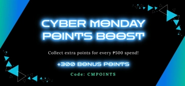 Free Cyber Monday Points Card Template to Edit Online
