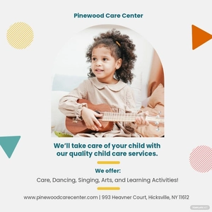 Free Preschool Instagram Post Template to Edit Online