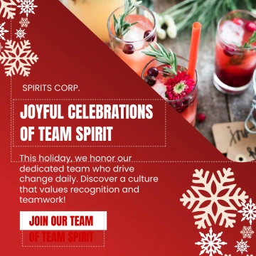 Free Professional December LinkedIn Post Template to Edit Online