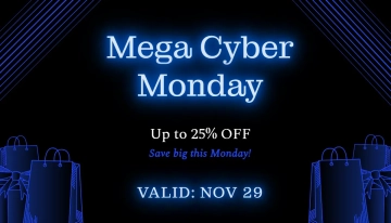 Free Cyber Monday Shopping Card Template to Edit Online