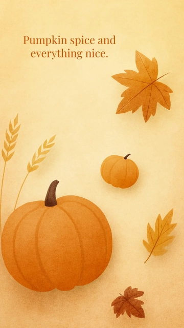 Free Beautiful Fall Thanksgiving Wallpaper Template to Edit Online