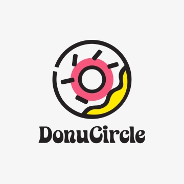 Free Doughnut Shop Logo to Edit Online