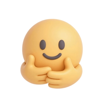 Free Hugging Emoji to Edit Online
