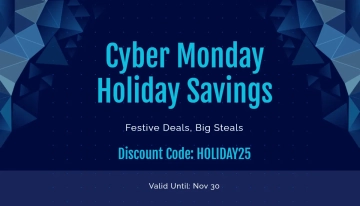 Free Cyber Monday Holiday Card Template to Edit Online