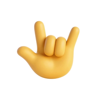 Free Love You Hands Emoji to Edit Online