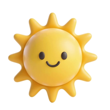 Free Sun Emoji to Edit Online