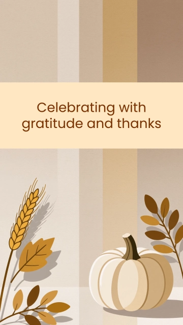 Free Professional Thanksgiving Wallpaper Template to Edit Online