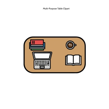 Free Multi-Purpose Table Clipart Template to Edit Online