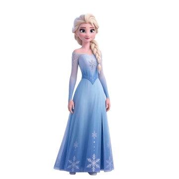 Free Elsa Character to Edit Online