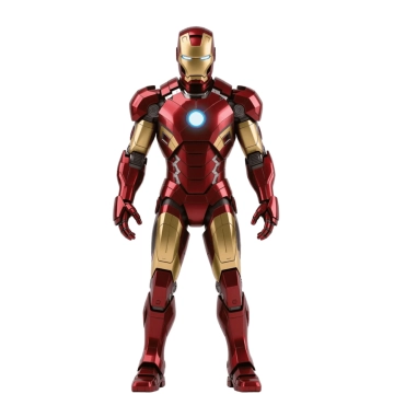 Free Iron Man Character to Edit Online
