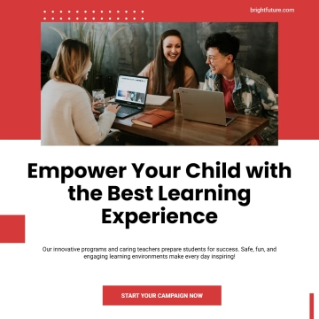 Free Education Ad Template to Edit Online