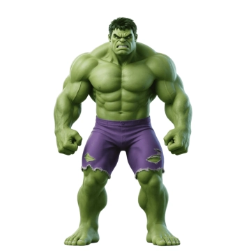 Free Hulk Character to Edit Online