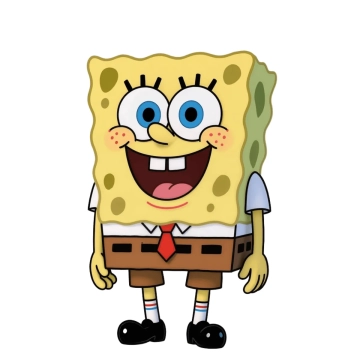 Free SpongeBob Character to Edit Online