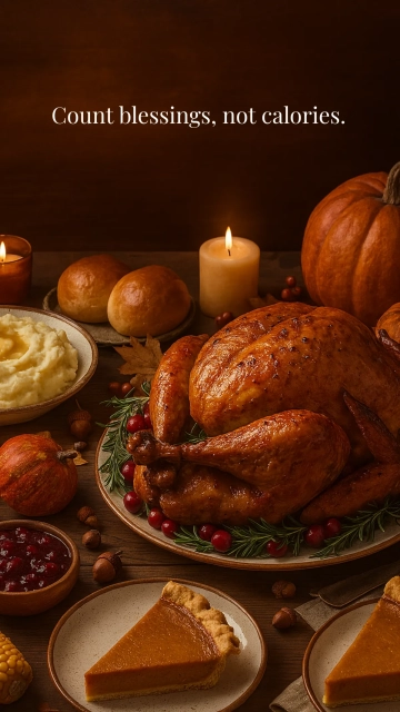 Free Thanksgiving Feast Wallpaper Template to Edit Online