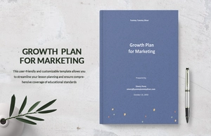 Growth Plan Templates for Marketing