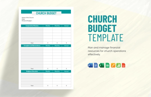 Church Budget Template