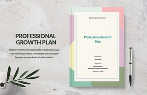 Professional Growth Plan Template